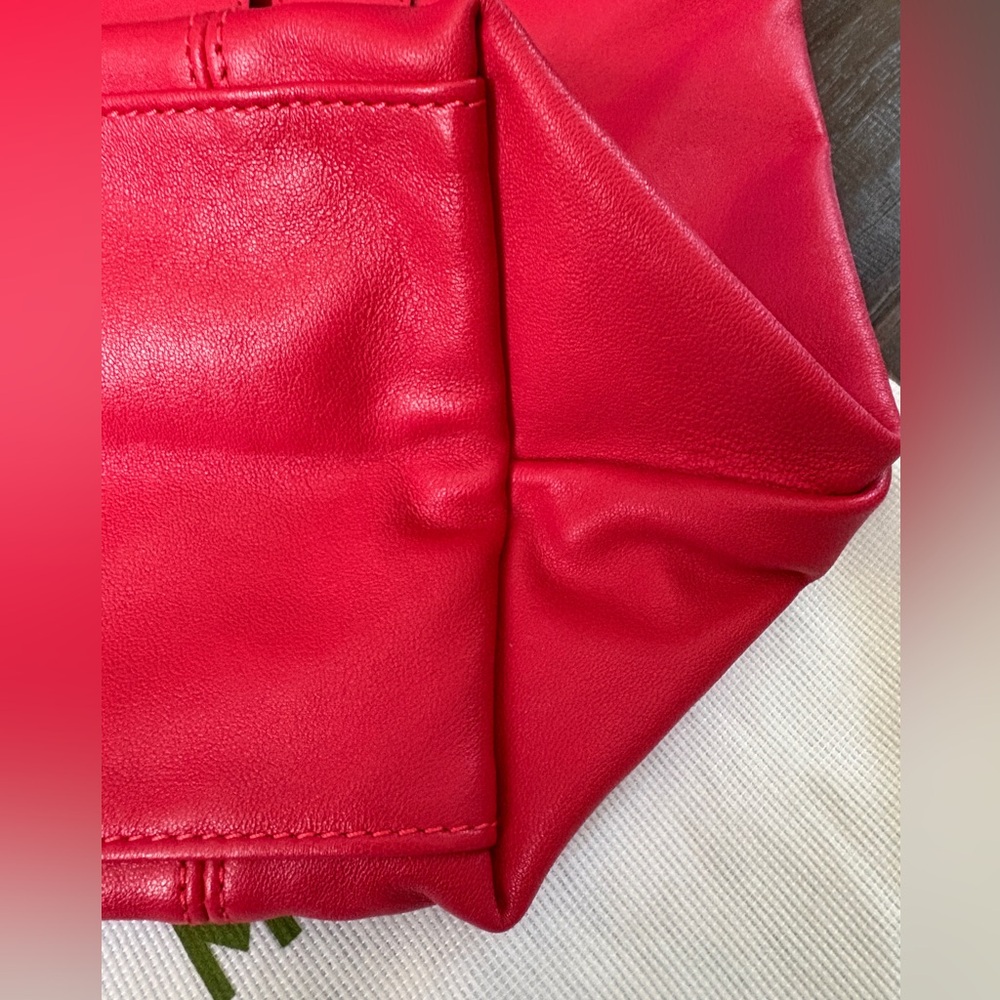 Longchamp Le Pliage Leather (made in France) -New & Authentic - Picture 6 of 13